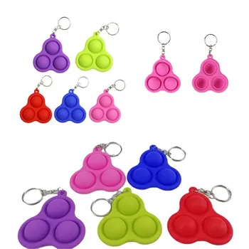 Funny Simple Dimple Toy With Keychain